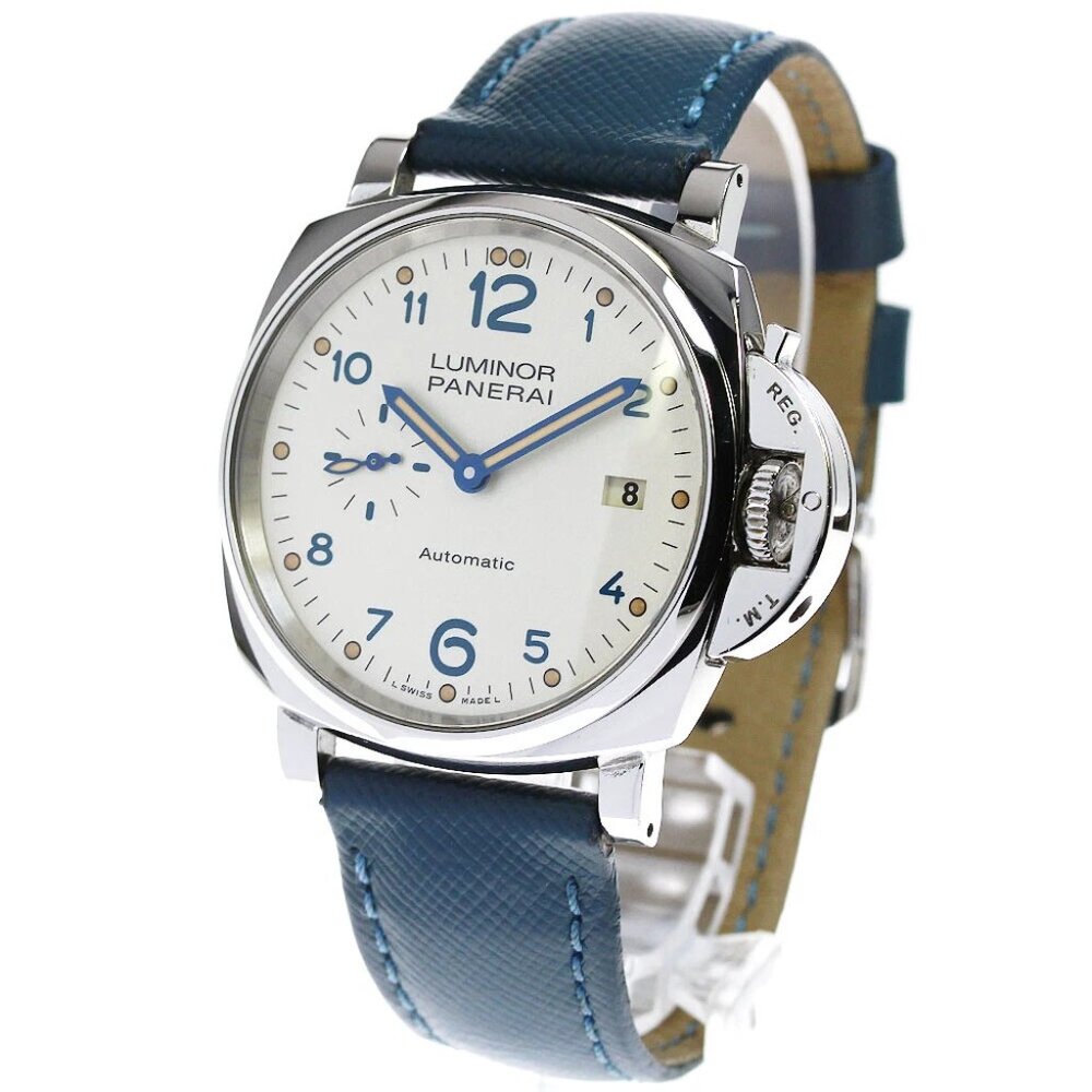 PANERAI Luminor Due 3 Days Achaio PAM00906 Silver Dial AT Men's Watch_821014